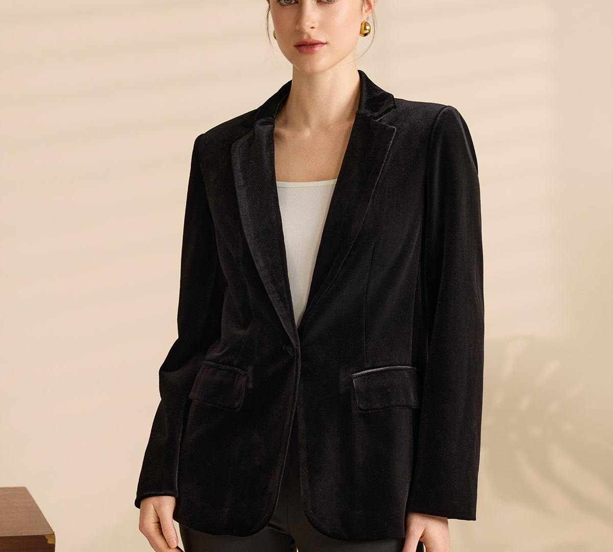 How to Style a Black Velvet Blazer for Work: 7 Polished Outfit Ideas