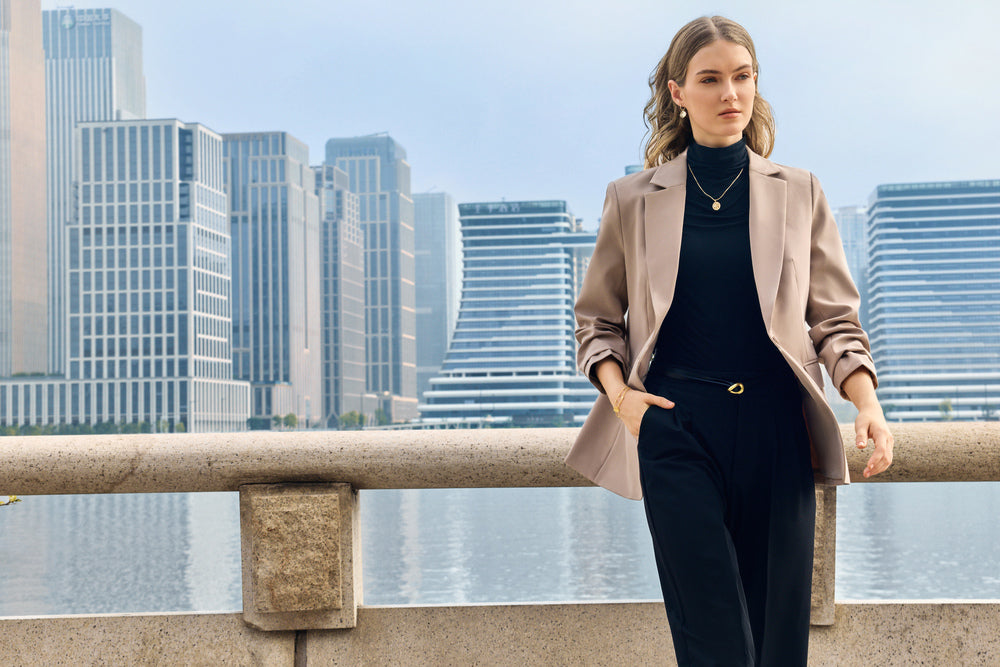 What to Wear Under a Women’s Blazer