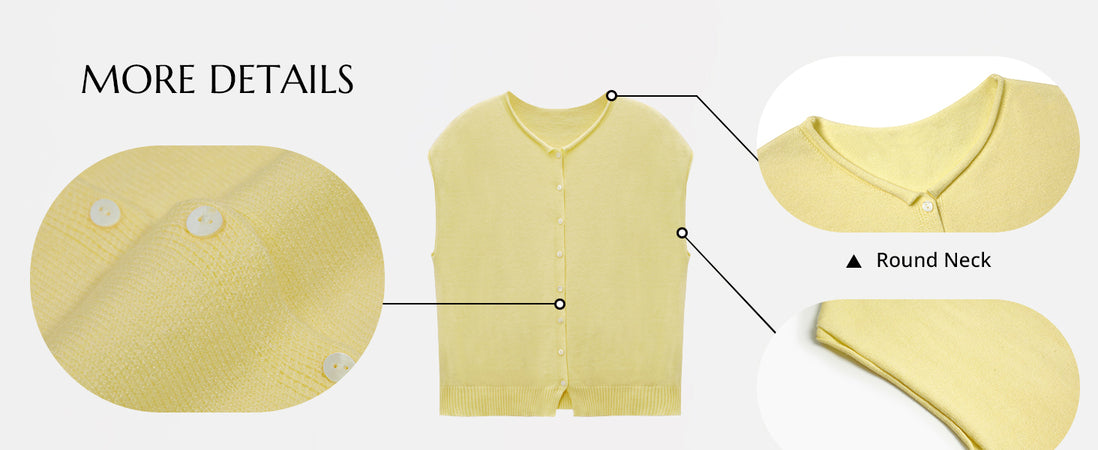 Womens Sky Blue Cap Sleeve Sweater Vest | CicyBell