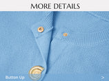 Womens Sky Blue Cropped Sweater Vest | CicyBell