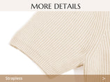 Womens Khaki Puff Short Sleeve Sweater | CicyBell