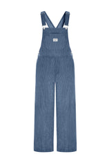 Cicy Bell Womens Blue Corduroy Bib Overalls