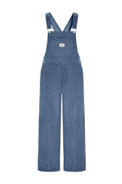 Cicy Bell Womens Blue Corduroy Bib Overalls