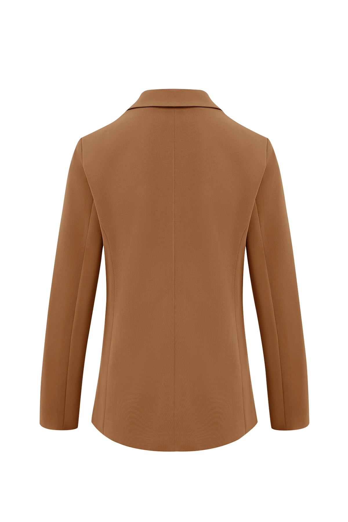 Cicy Bell Womens Brown Casual Work Blazers