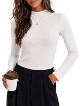 Womens Mock Turtleneck Tops | CicyBell