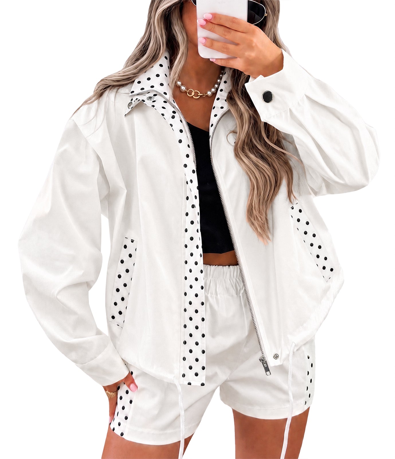 Womens 2 Piece Outfits Jackets and Short Sets | Cicy Bell