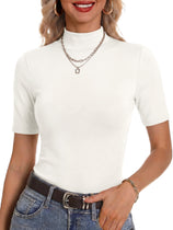 Womens Mock Turtleneck Tops | CicyBell