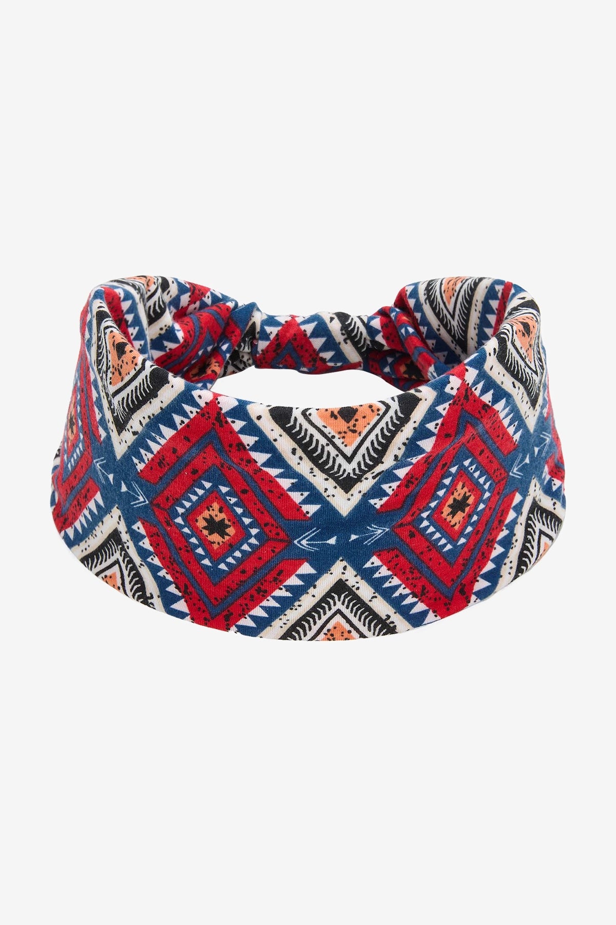 Womens Red and Blue Boho Yoga Headband | CicyBell