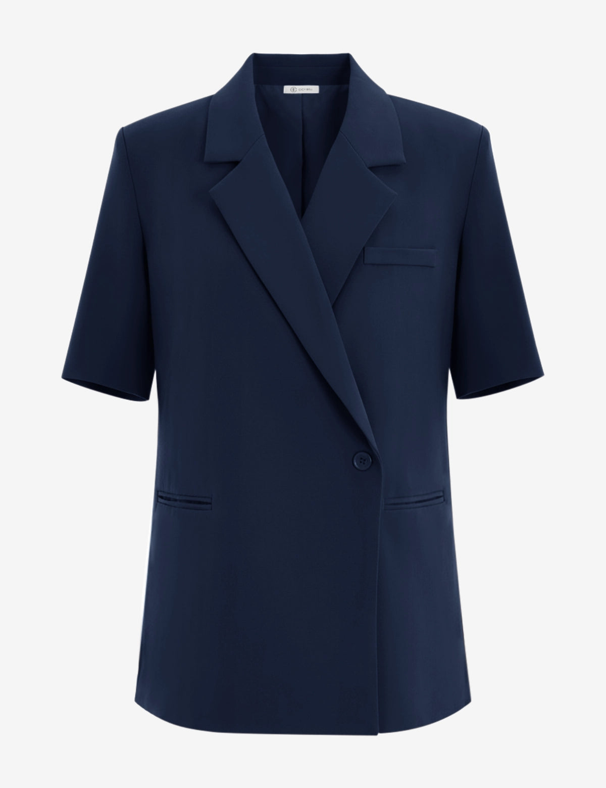 Womens Dark Blue Summer Oversized Blazer 2