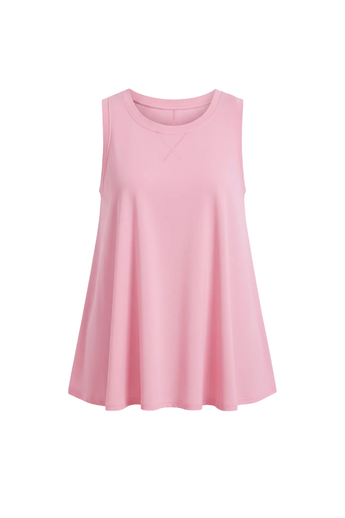 Womens Pink Summer Sleeveless Tank Tops | CicyBell