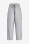 Womens Dark Grey Wide Leg Striped Pants 2