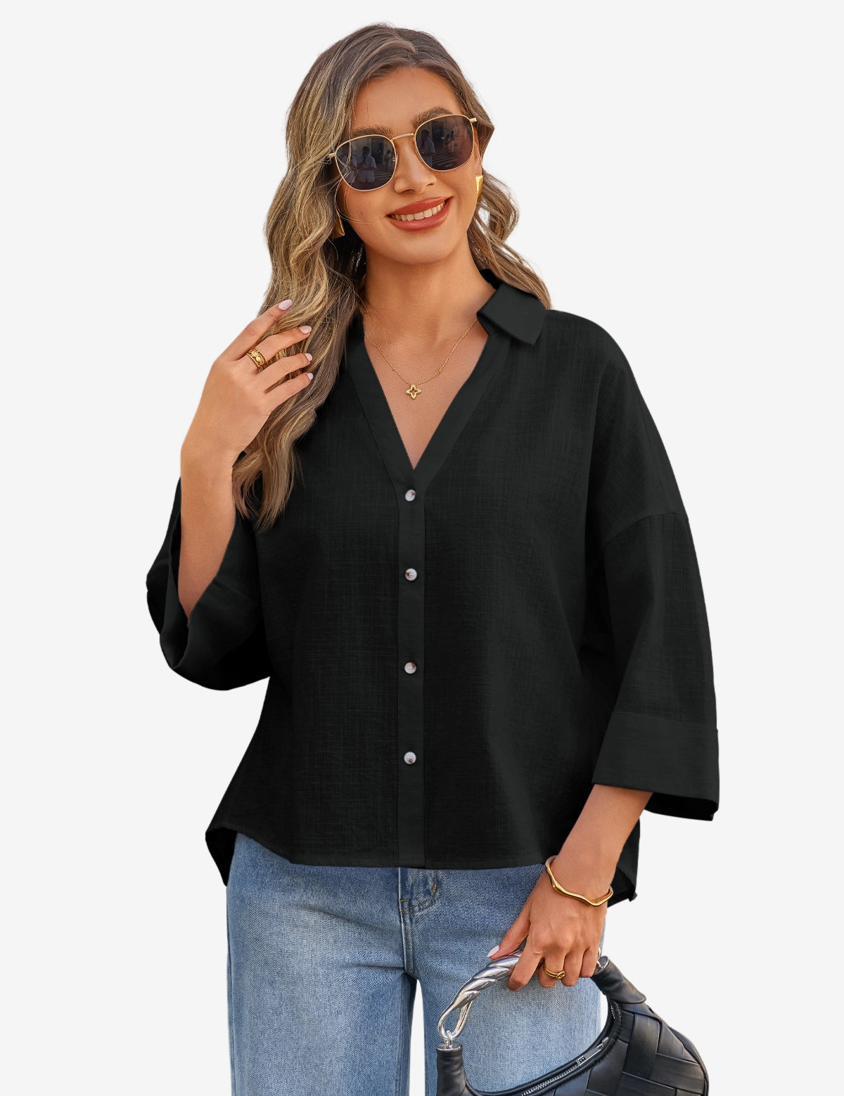 4 Sleeve Striped Button Down Shirts 1