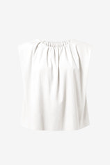 Womens White Cap Sleeve Blouses | CicyBell