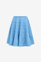 Womens Blue Summer Pleated Skirts 2