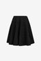 Womens  Black Summer Pleated Skirts 2
