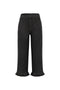 Womens Black High Waisted Cropped Jeans 2