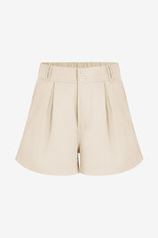 Womens Apricot High Waisted Shorts | CicyBell