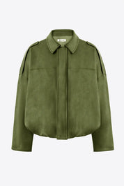 Womens Army Green Bomber Jackets | CicyBell