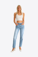Womens BabyBlue Skinny Jeans 1