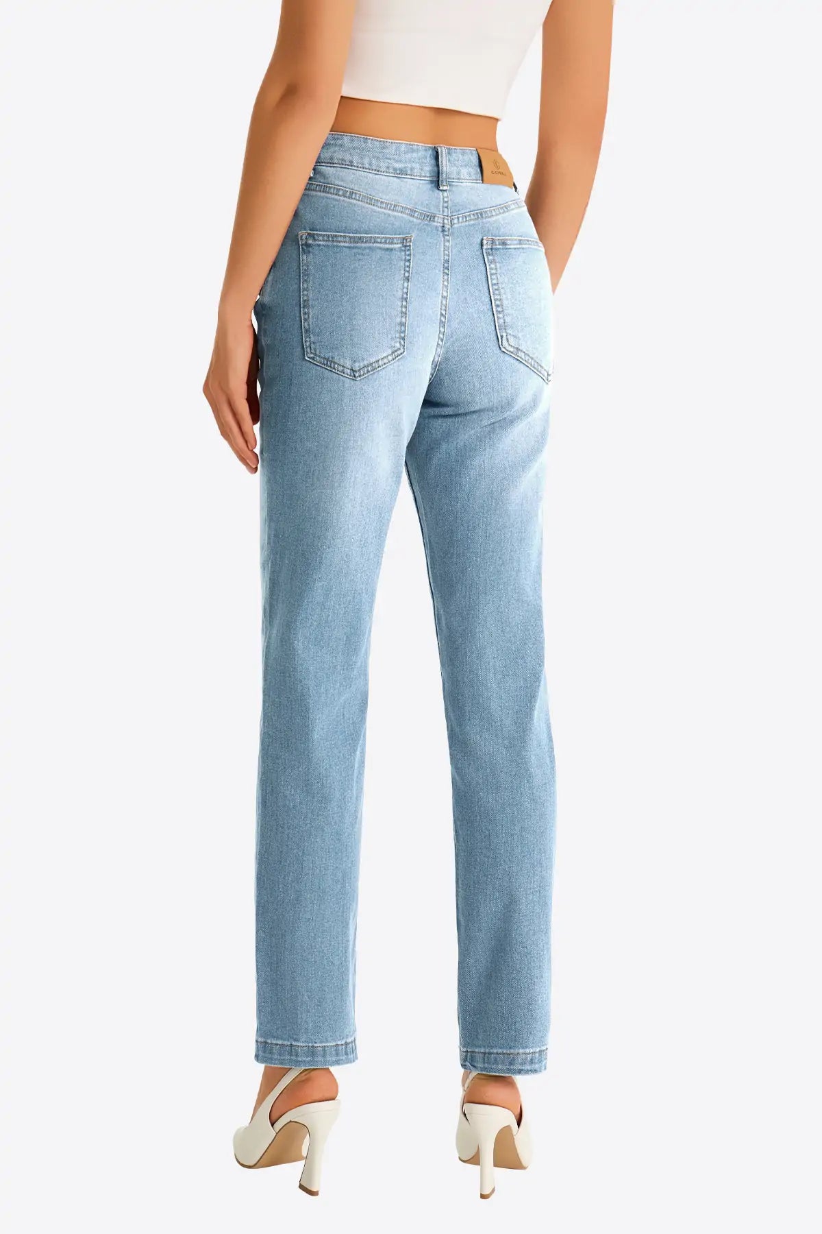 Womens Baby Blue Skinny Jeans | CicyBell
