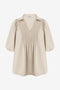 Womens Beige Cap Sleeve Sweater Vest 3