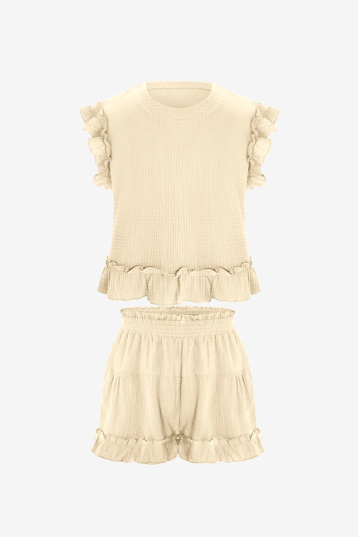 Womens Beige  Pajamas Lounge Sets | CicyBell