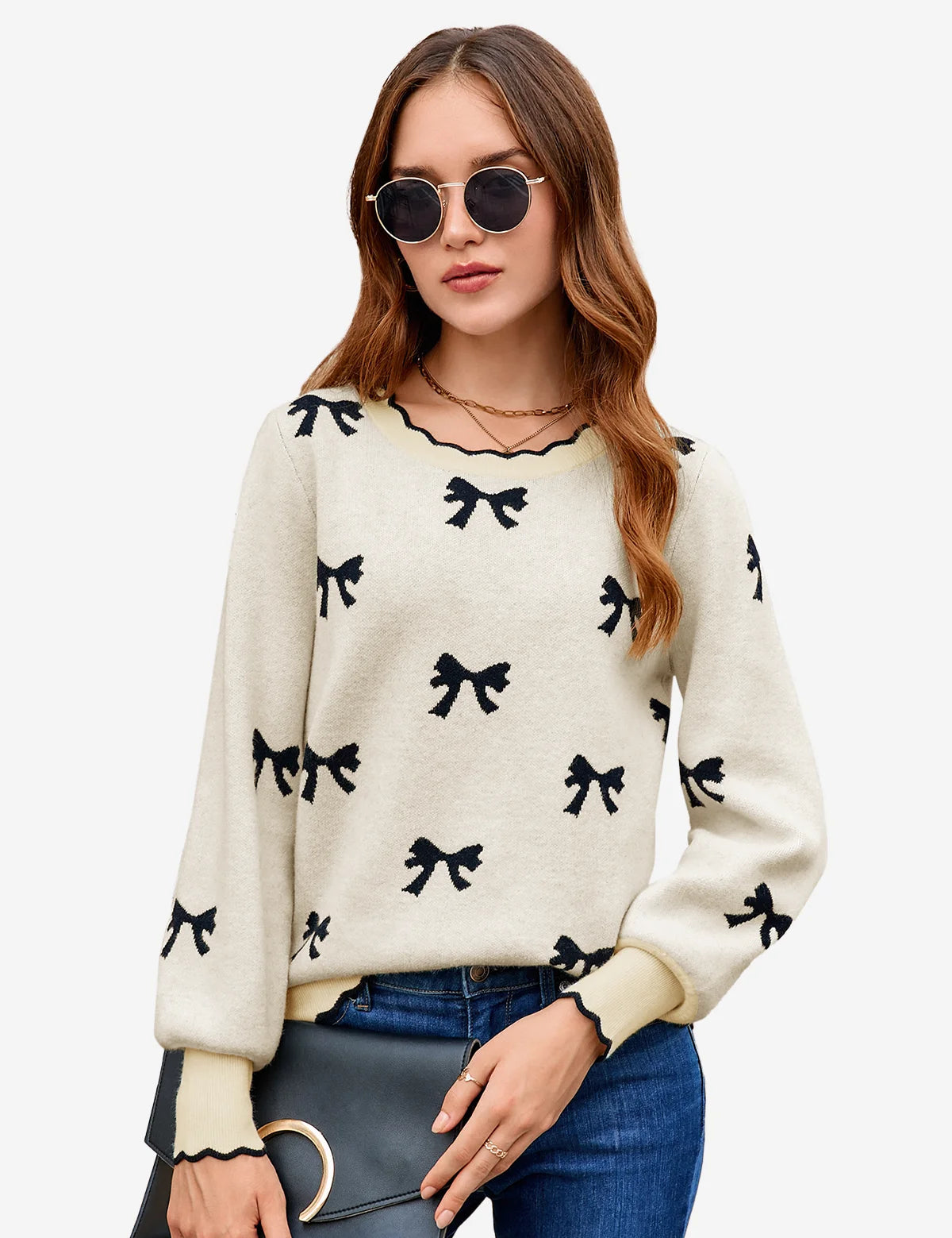 CICYBELL-Woman-Beige-Sweaters-H9H505_1.webp