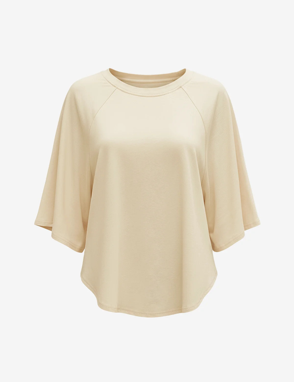 Womens Beige Summer Oversized T-shirts 2
