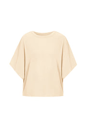 Womens Beige Oversized T Shirts | CicyBell