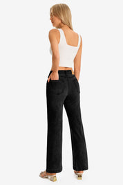 Womens Black Wide Leg Jeans | CicyBell