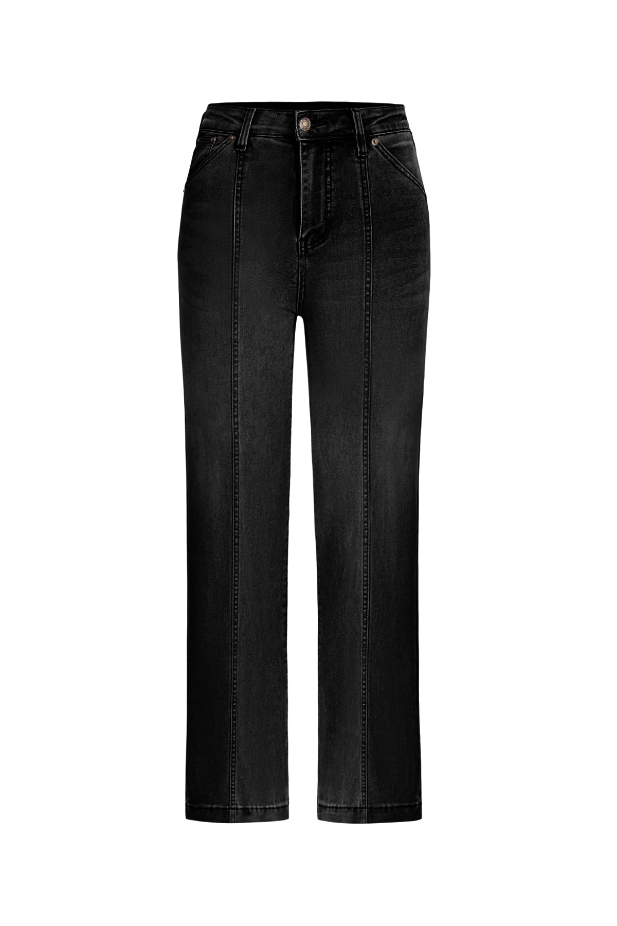 Womens Black Wide Leg Jeans | CicyBell