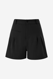 Womens  Black Wide Leg Dressy Shorts | CicyBell