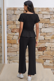 Womens  Black 2 Piece Outfits 3