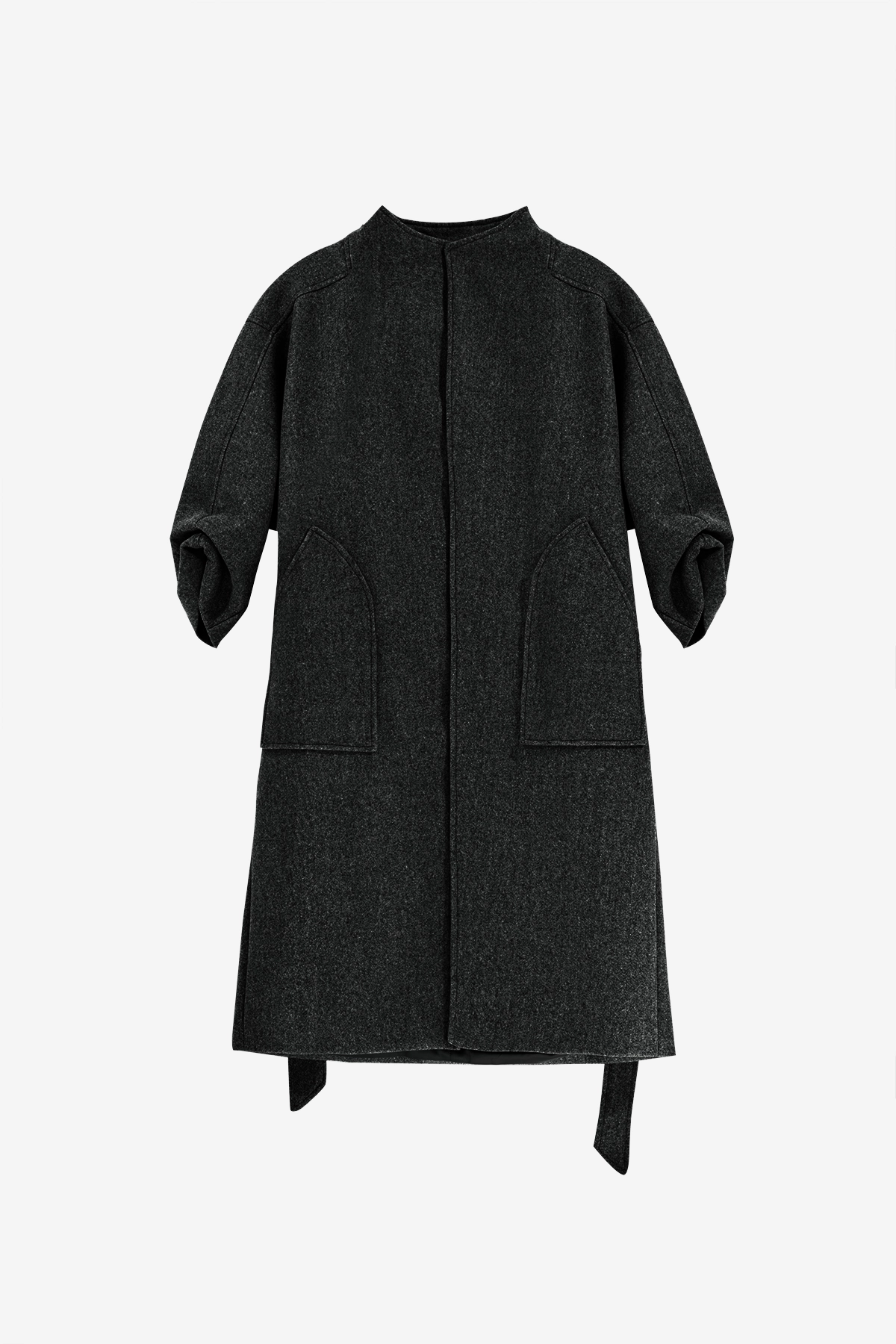 Womens Black Long Pea Coats | CicyBell