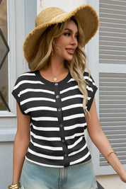 Womens Black Sweater Tops 3