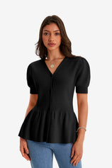 Womens  Black Knit Sweaters 1