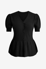 Womens  Black Knit Sweaters 2