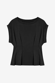 Womens Black Cap Sleeve Tank Tops | CicyBell