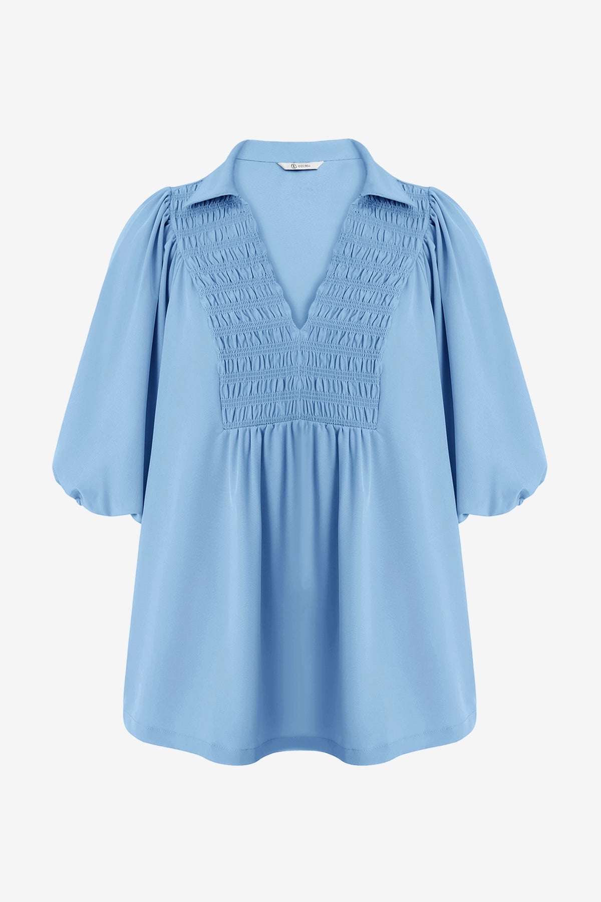 Womens Blue Cap Sleeve Sweater Vest 3