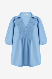 Womens Blue Cap Sleeve Sweater Vest 3