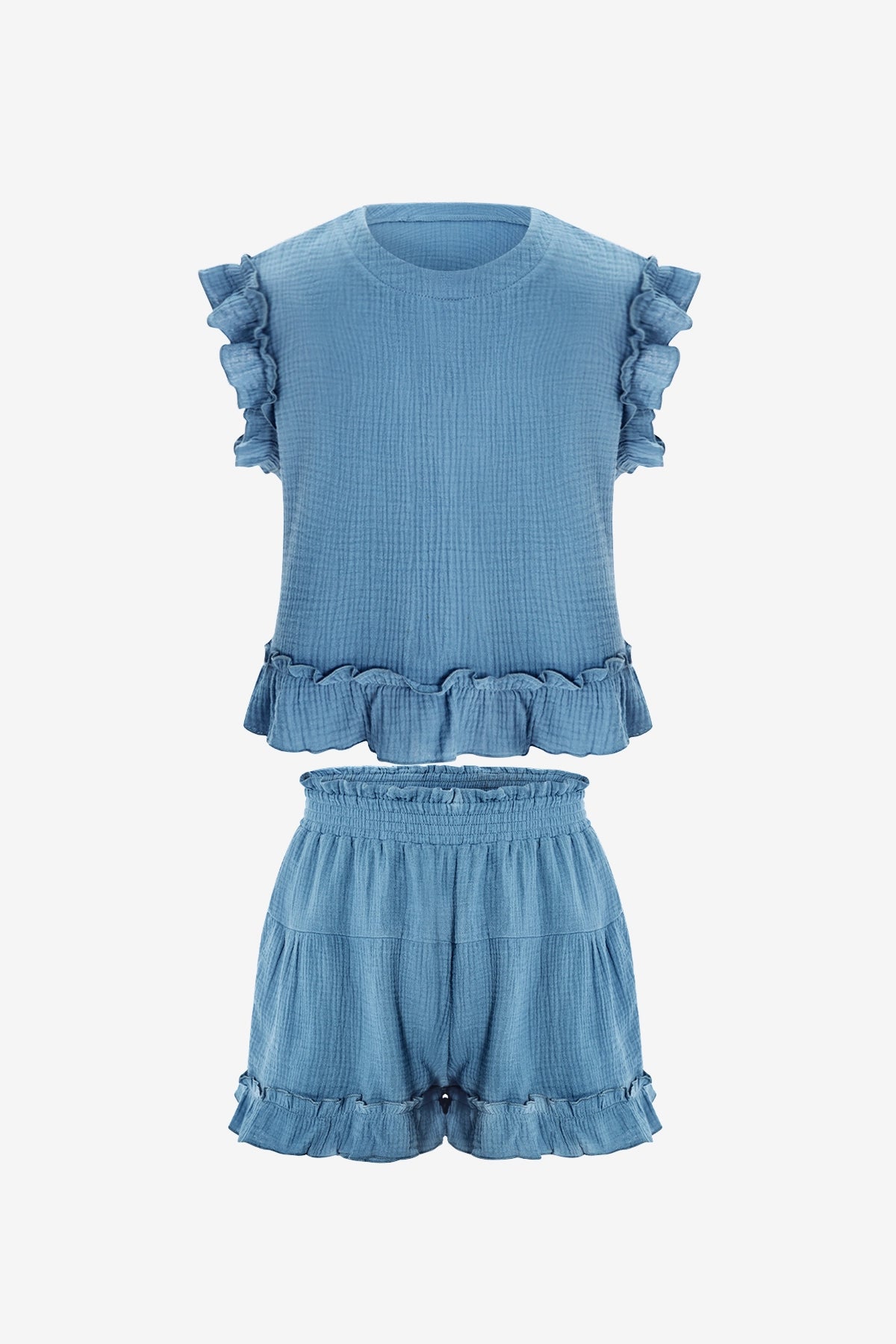 Womens Blue Pajamas Lounge Sets | CicyBell