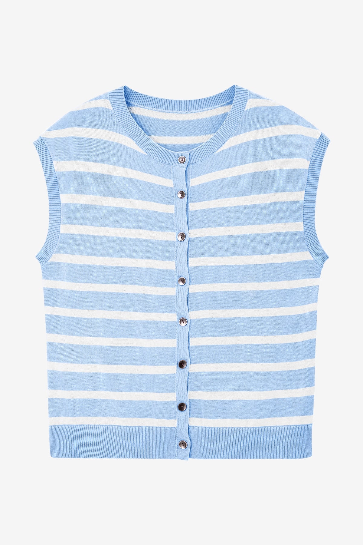 Womens Blue Sweater Tops | Cicy Bell