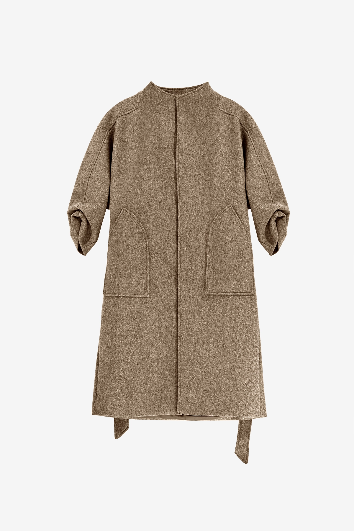 Womens Brown Long Pea Coats | CicyBell