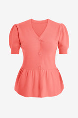 Womens Coral Knit Sweaters 2