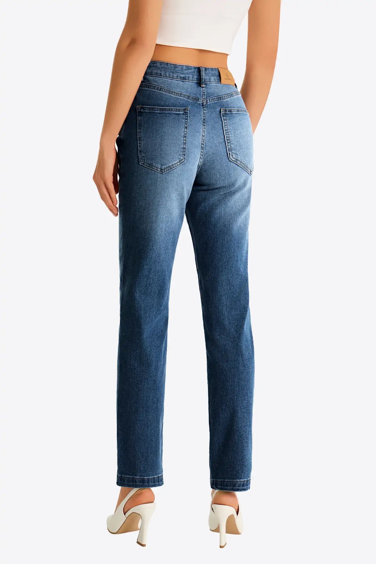 Womens Dark Blue Skinny Jeans | CicyBell