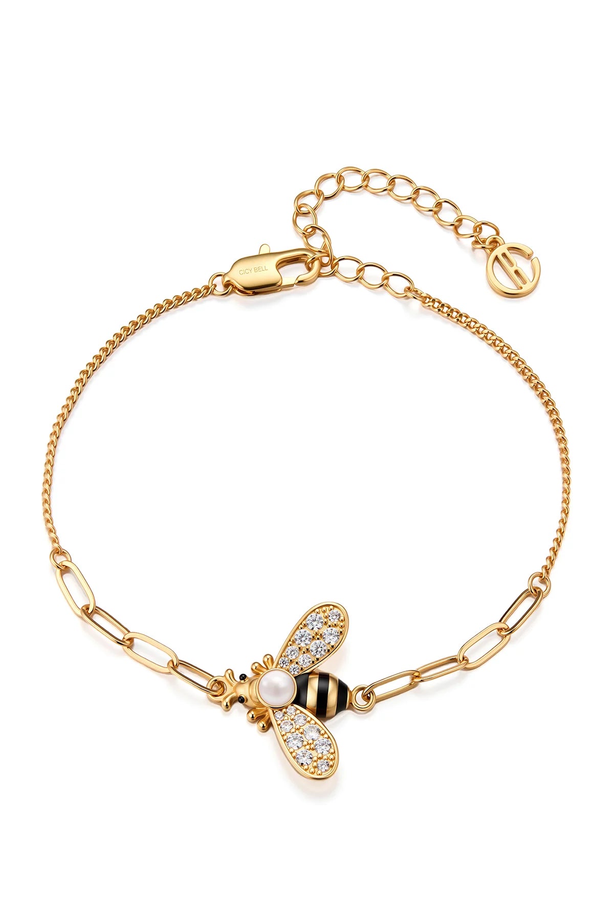 Womens Gold 18K Gold Plated Bracelets | CicyBell
