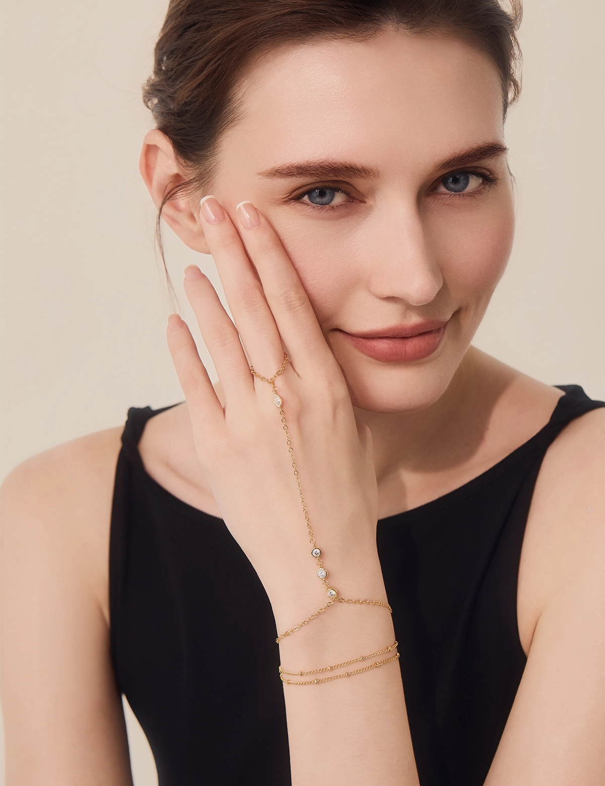 Womens 18k Gold Plated Bracelet 1