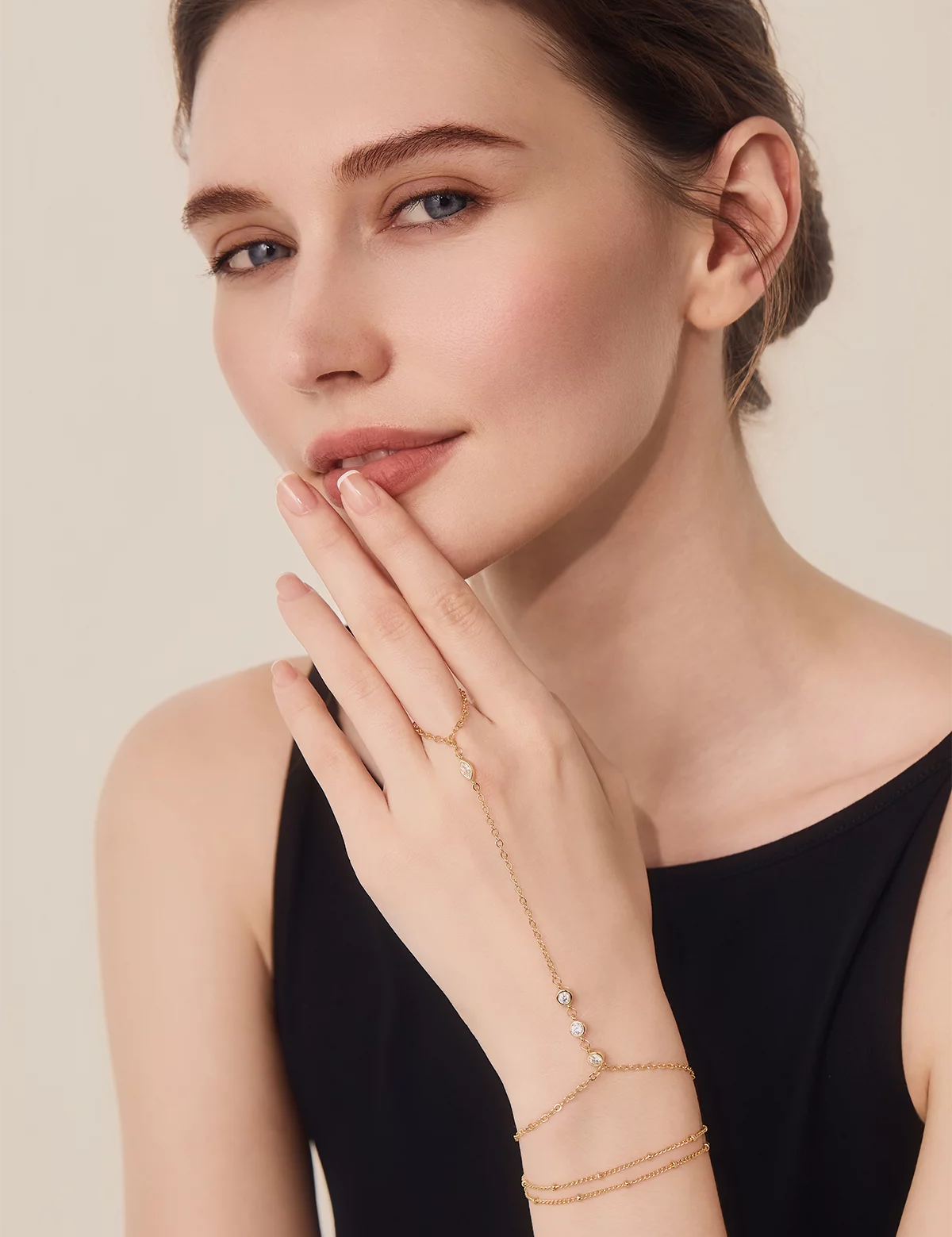 Womens 18k Gold Plated Bracelet 2