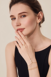 Womens 18k Gold Plated Bracelet 2