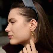 Womens 14k Gold Plated Earrings 2